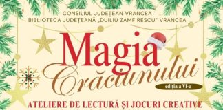 Ateliere de lectură și jocuri creative – „Magia Crăciunului”