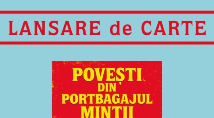 Autorul a 3 volume dedicate Focșaniului vechi, Sorin Tudose, lansează ”Povești din Portbagajul Minții”