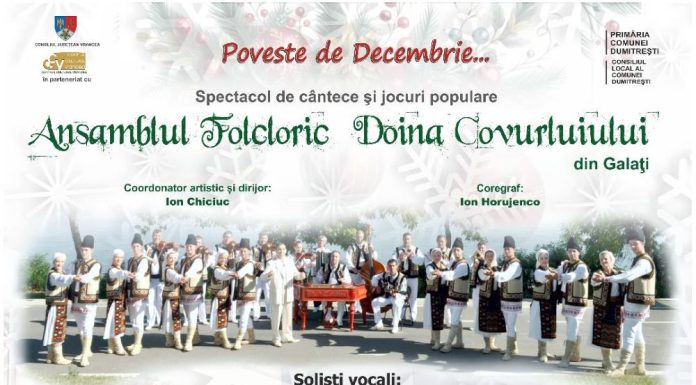 ”Poveste de Decembrie”, săptămâna viitoare, la Dumitrești