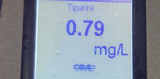 Bărbat depistat băut la volan