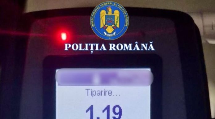 Bărbat la volan, depistat sub influența alcoolului