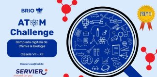 Concurs pentru elevii pasionați de biologie și chimie: Atom Challenge – olimpiada digitală națională dedicată pasionaților de științe reale