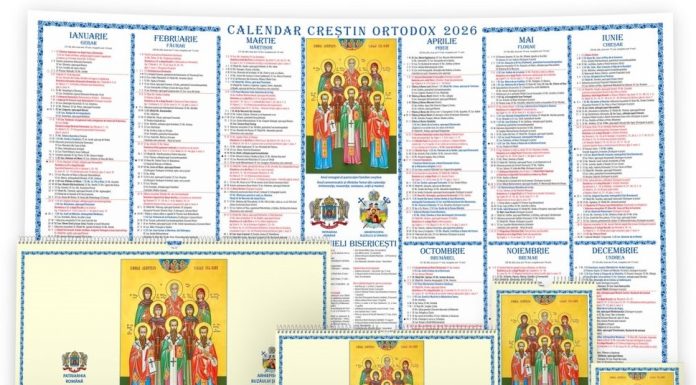 A apărut calendarul creștin ortodox pentru anul 2026 în Arhiepiscopia Buzăului și Vrancei