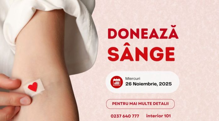 O nouă campanie de donare de sânge la Spitalul Adjud