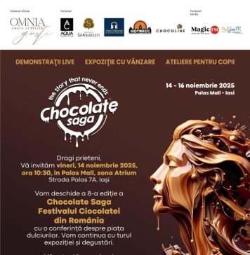 Producătorul vrâncean de ciocolată MARSEPE, la Festivalul Ciocolatei de la Iași