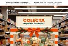 Campanie de strângere de alimente pentru familiile nevoiașe
