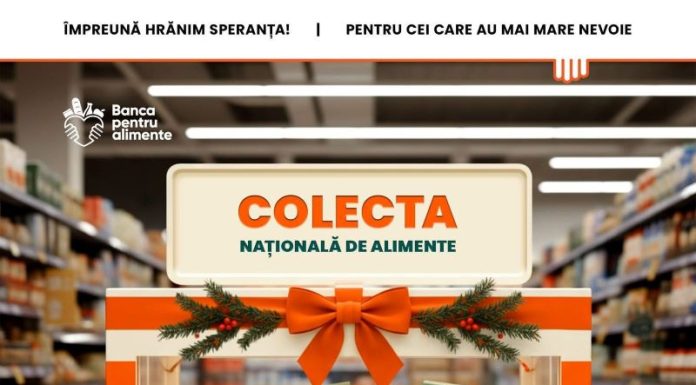 Se pot face donații în Focșani pentru Colecta Națională de Alimente