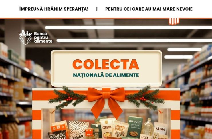 Campanie de strângere de alimente pentru familiile nevoiașe