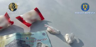 FOTO: Bărbat arestat pentru trafic de droguri de risc și mare risc. El a fost prins în flagrant delict, în Focșani