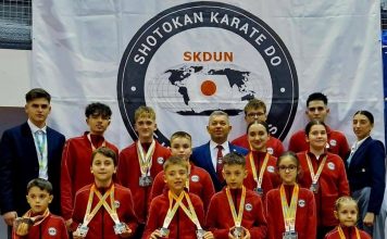 Karate SKDUN: 16 medalii naționale pentru echipele coordonate de sensei Daniel Fusaru