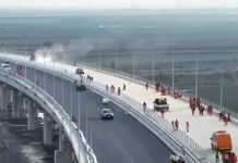 VIDEO Lotul 1 al Autostrăzii Focșani-Bacău, tot mai aproape de finalizare