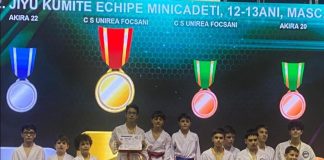 CN Karate SKDUN: echipele CS Unirea-CS Aiko Focșani, 17 medalii