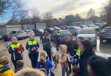 FOTO Acțiuni ale polițiștilor pentru creșterea siguranței școlare în municipiul Focșani