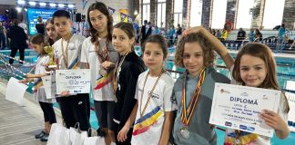 Noi premii pentru micii înotători din județ