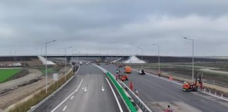 VIDEO Lucrări avansate pe două loturi din Autostrada Focșani-Bacău