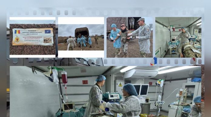 Formațiunea medicală ROL 2B a Spitalului Militar Focșani, la exercițiul multinațional ”Dacian Fall25”