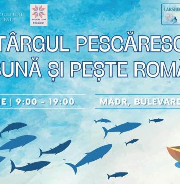 FOTO Prunele afumate la lojniță, de la Vizantea-Livezi, și produsele complexului Zaga Zaga, la Târgul Pescăresc de la Ministerul Agriculturii