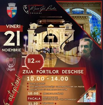Teatrul ”Mr. Gh. Pastia” împlinește 112 ani