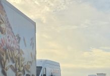 Trafic rutier îngreunat pe DN2, în zona Garoafa, din cauza lucrărilor la Autostrada Moldovei