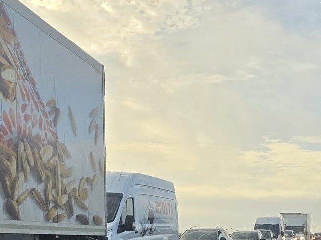 Trafic îngreunat pe E85, la Urechești