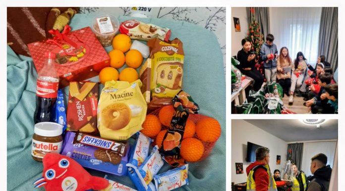 FOTO Crăciunul care apropie oamenii: Comunitatea 4×4 Vrancea și RESCCO, alături de tinerii din sistemul de protecție socială