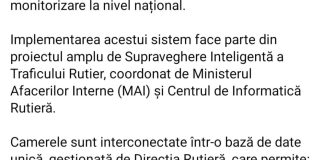 Din nou dezinformări în mediul online, despre supravegherea cetățenilor în trafic