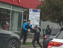 S-au bătut în piață și s-au ales cu amendă