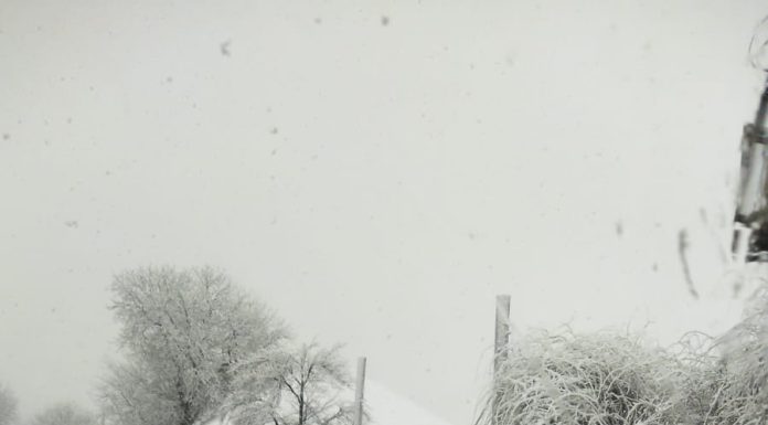 Intervenții pe drumurile județene în zonele unde a nins