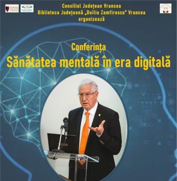 Academicianul Alexandru Vlad Ciurea conferențiază la Focșani