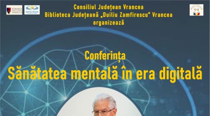 Academicianul Alexandru Vlad Ciurea conferențiază la Focșani