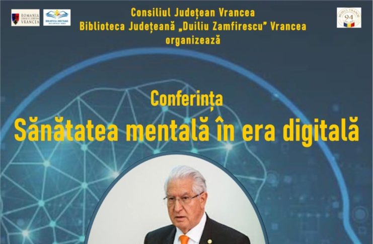 Academicianul Alexandru Vlad Ciurea conferențiază la Focșani