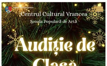 Audiție muzicală de sezon a claselor Pian și Canto-muzică ușoară din cadrul Școlii Populare de Artă