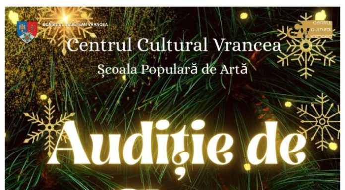 Audiție muzicală de sezon a claselor Pian și Canto-muzică ușoară din cadrul Școlii Populare de Artă