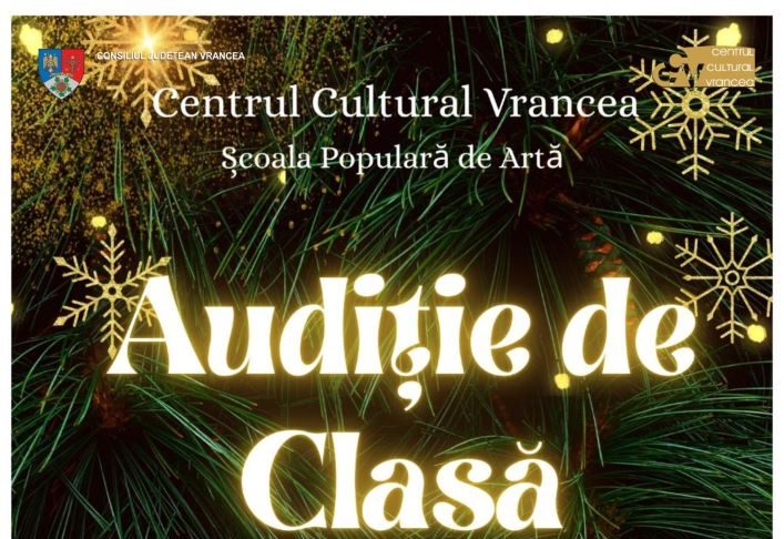 Audiție muzicală de sezon a claselor Pian și Canto-muzică ușoară din cadrul Școlii Populare de Artă