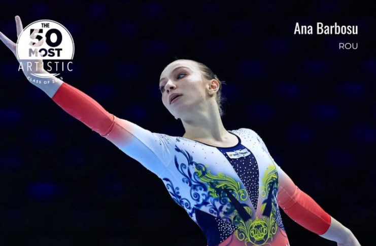 Ana Maria Bărbosu, cel mai bun debut din istoria Campionatului Universitar de Gimnastică din SUA, la individual compus