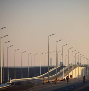 FOTO Ultimele retușuri la Autostrada Moldovei, între Focșani și Adjud