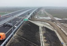 VIDEO Încă 50 de km pe Autostrada Moldovei, tronsonul Focșani-Adjud, redați circulației înainte de Revelion