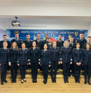 Avansări în grad la IPJ Vrancea, de Ziua Națională a României