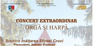 Concert extraordinar de orgă și harpă la Ploscuțeni