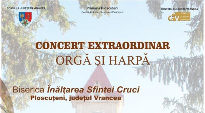 Concert extraordinar de orgă și harpă la Ploscuțeni