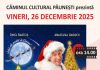 Oferte de petrecere a timpului liber în Păunești, în perioada sărbătorilor: discotecă, film de Crăciun, colinde și obiceiuri