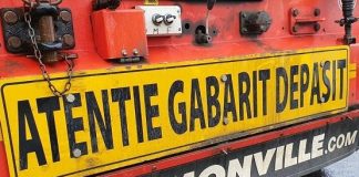 Două transporturi cu gabarit depășit vor traversa Vrancea de la sud la nord