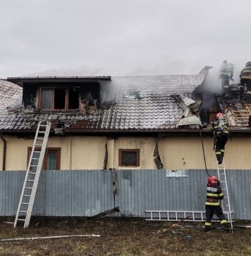Incendiu la o locuință din Tulnici