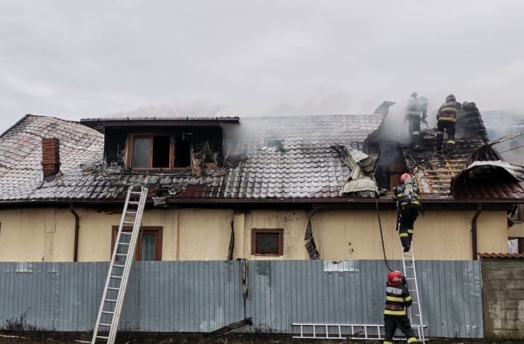 Incendiu la o locuință din Tulnici