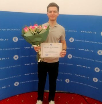 Uniristul Ionuț Merăuță, premiat de Ministerul Educației la Gala Olimpicilor Internaționali