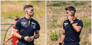 Doi studenți focșăneni au promovat în Liga 3 ca arbitri de fotbal