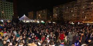 Concert de colinde, astăzi, în Piața Unirii din Focșani