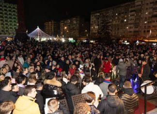 Spectacol de Revelion, în această seară, în Piața Unirii din Focșani / Bulevardul Unirii se închide diseară