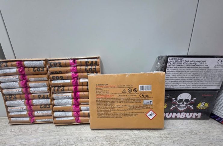 Inspectorii de muncă au controlat comercianții de petarde și artificii