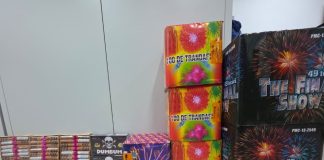 470 de articole pirotehnice confiscate de jandarmi în Adjud și Vidra